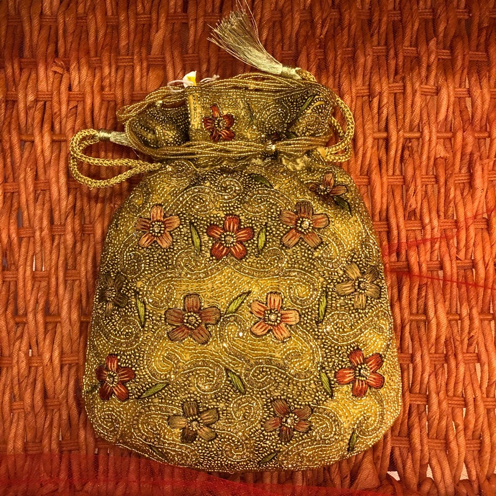 Moroccan style hand crafted clutch